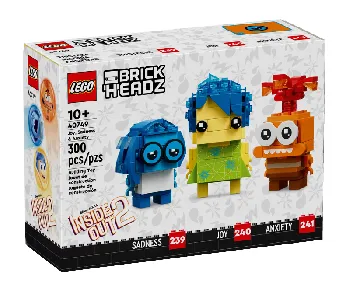 LEGO Joy, Sadness & Anxiety set