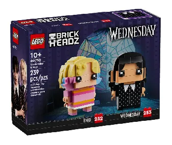 LEGO Wednesday & Enid set