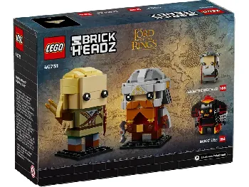 Back of LEGO Legolas & Gimli set box