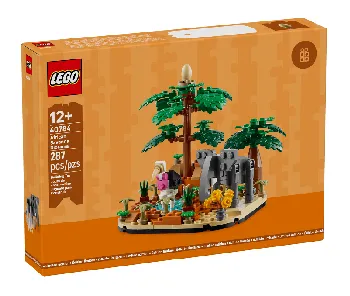 LEGO African Savanna Diorama set