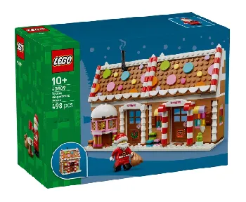 LEGO Festive Gingerbread House set