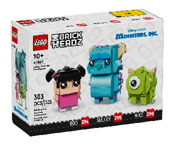 LEGO Sulley, Mike and Boo Figures set