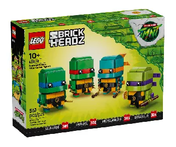LEGO Teenage Mutant Ninja Turtles Figures set 40878-1 box