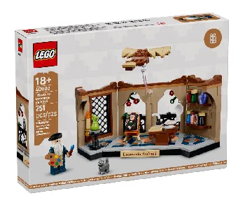 LEGO Tribute to Leonardo da Vinci set