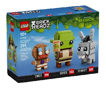 LEGO Shrek, Donkey & Gingy Figures set
