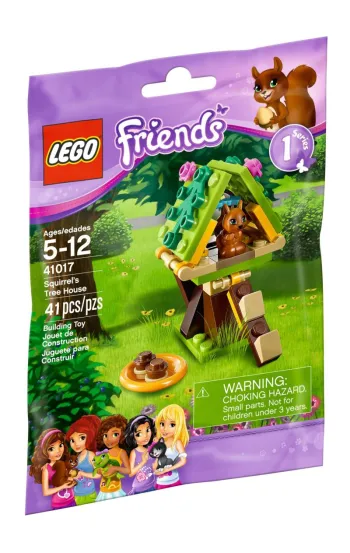 LEGO Squirrel's Tree House set box