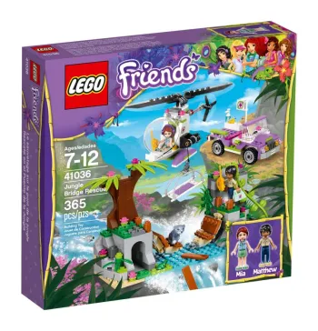 LEGO Jungle Bridge Rescue set