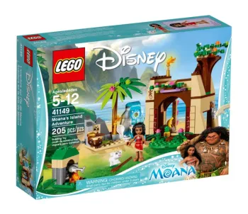 LEGO Moana's Island Adventure set