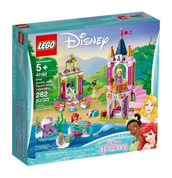 LEGO Ariel, Aurora, and Tiana's Royal Celebration set