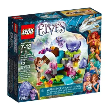 LEGO Emily Jones & the Baby Wind Dragon set