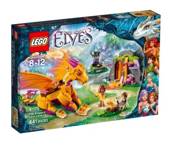 LEGO Fire Dragon's Lava Cave set