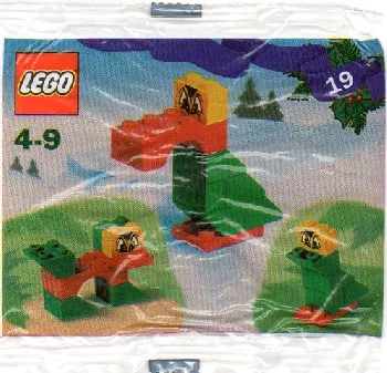 LEGO Advent Calendar 2001, Creator (Day 19) - Parrot set box