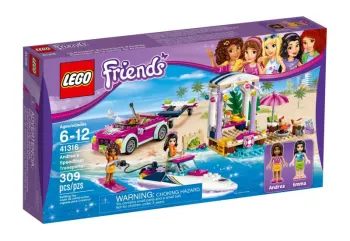 LEGO Andrea's Speedboat Transporter set