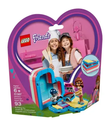 LEGO Olivia's Summer Heart Box set