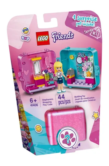 LEGO Stephanie's Shopping Play Cube set