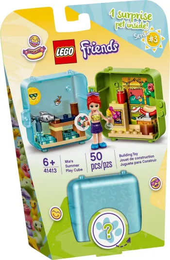 LEGO Mia's Summer Play Cube set box