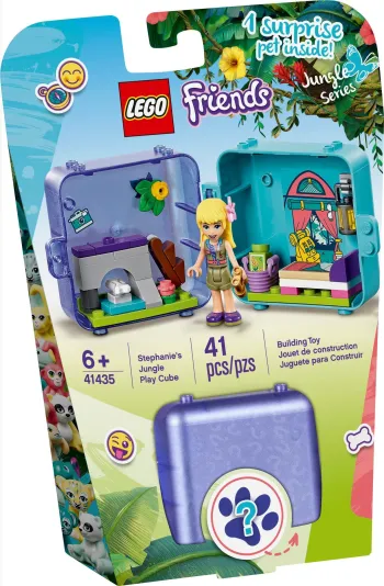 LEGO Stephanie's Jungle Play Cube set box