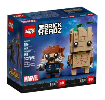 LEGO Groot & Rocket set