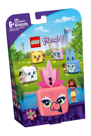 LEGO Olivia's Flamingo Cube set