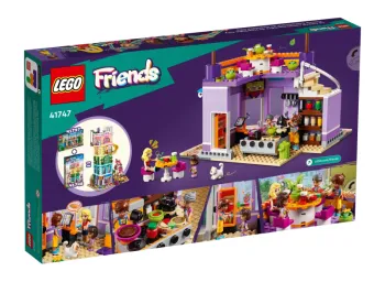 Back of LEGO Heartlake City Community Kitchen set box