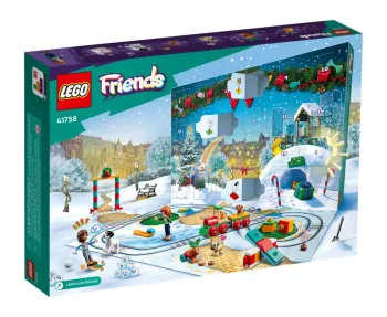 Back of LEGO LEGO Friends Advent Calendar 2023 set box