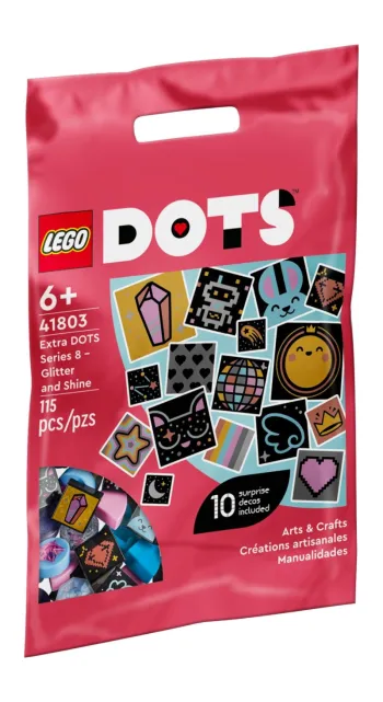 LEGO Extra DOTS Series 8 – Glitter and Shine  set