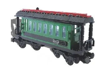 LEGO Passenger Wagon Green (White Box) set