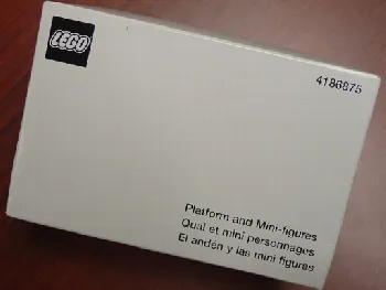 LEGO 9V Platform and Mini-Figures set