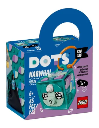 LEGO Bag Tag Narwhal set