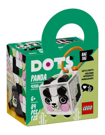 LEGO Bag Tag Panda set