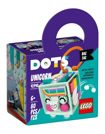 LEGO Bag Tag Unicorn set