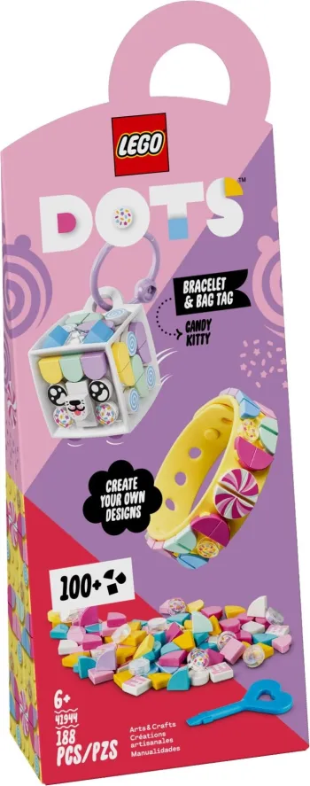 LEGO Candy Kitty Bracelet & Bag Tag set