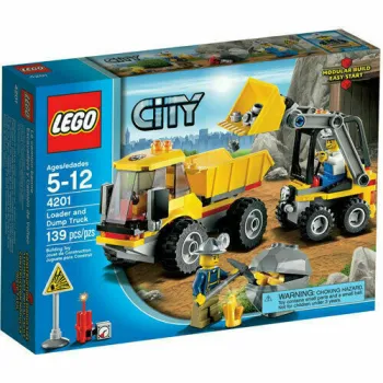 LEGO Loader and Dump Truck set