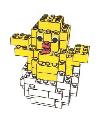 LEGO Easter Chick in Egg set