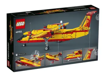 Back of LEGO Firefighter Aircraft set box