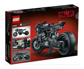 Back of LEGO  The Batman – Batcycle  set box