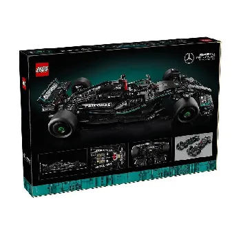 Back of LEGO Mercedes-AMG F1 W14 E Performance set box