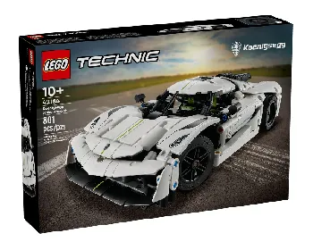 LEGO Koenigsegg Jesko Absolut White Hypercar set