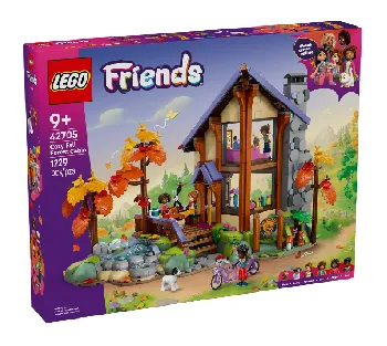 LEGO Cosy Autumn Forest Cabin set