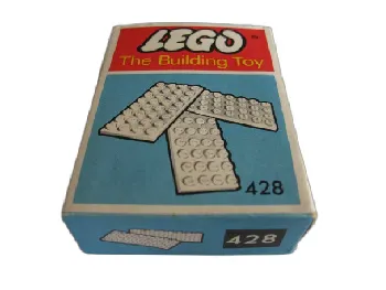 LEGO 5 Plates 4 x 8 (The Building Toy) set