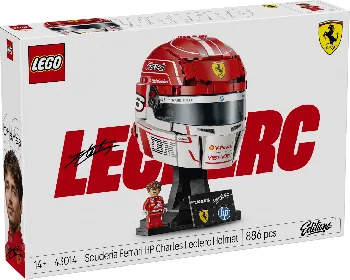 LEGO Scuderia Ferrari HP Charles Leclerc Helmet set