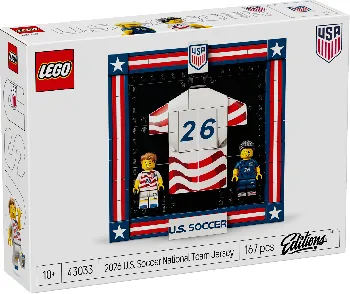 LEGO U.S. Soccer National Team Jersey set