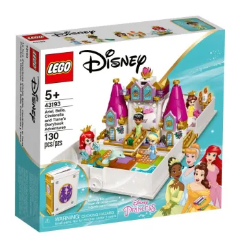 LEGO Ariel, Belle, Cinderella and Tiana's Storybook Adventures set