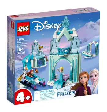 LEGO Anna and Elsa's Frozen Wonderland set