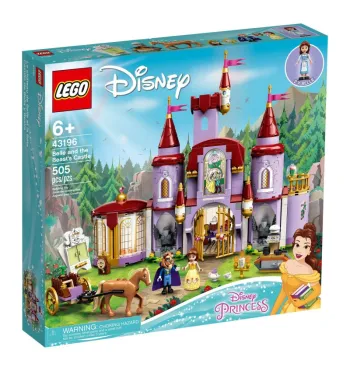 LEGO Belle and the Beast's Castle set