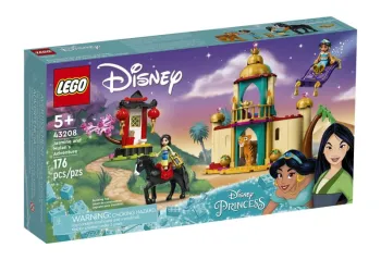 LEGO Jasmine and Mulan's Adventure set