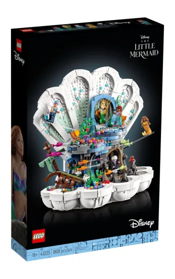 LEGO The Little Mermaid Royal Clamshell set
