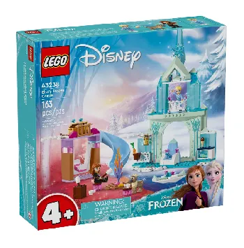 LEGO Elsa's Frozen Castle set