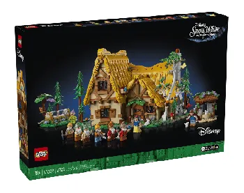 LEGO Snow White and the Seven Dwarfs' Cottage set