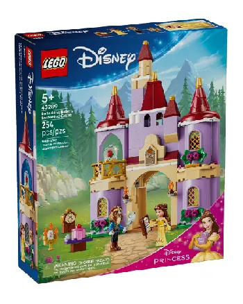 LEGO Belle & the Beast's Enchanted Castle set